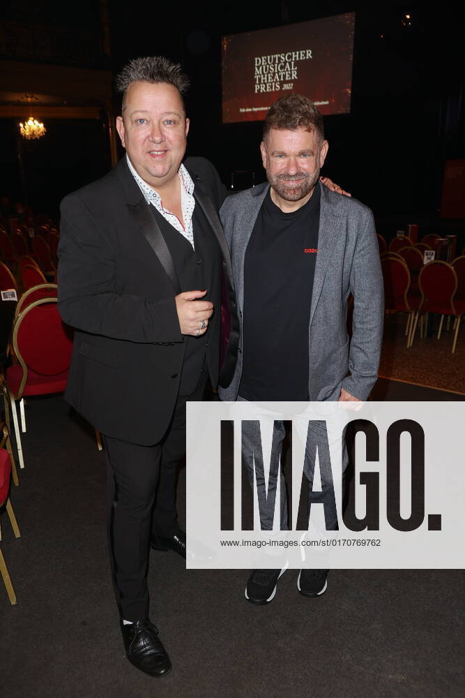 Deutscher Musical Theater Preis 2022 Sebastian Krumbiegel, Peter Plate, Deutscher Musical Theater Preis 2022 im Schmidts Tivoli, Hamburg
