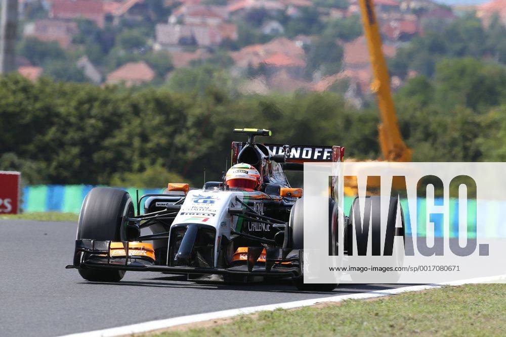 Sergio Perez, Sahara Force India F1, formula 1 GP, Ungarn in Budapest Photo:mspb Lukas Gorys Sergio Perez, formula 1 GP, Ungarn,