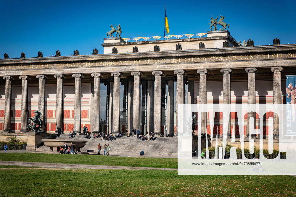Berlin Mitte, Museumsinsel; Altes Museum - 12.10.2022 Berlin Museumsinsel