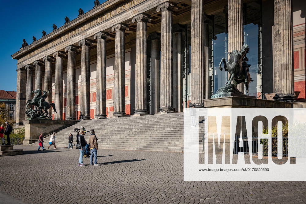 Berlin Mitte, Museumsinsel; Altes Museum - 12.10.2022 Berlin Museumsinsel