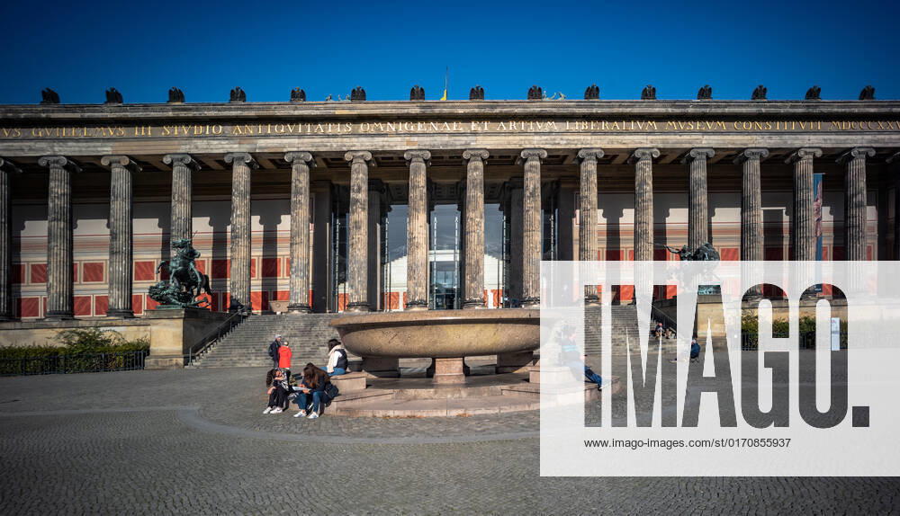 Berlin Mitte, Museumsinsel; Altes Museum - 12.10.2022 Berlin Museumsinsel