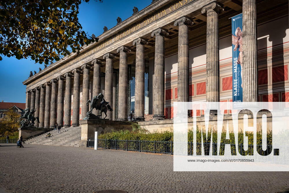 Berlin Mitte, Museumsinsel; Altes Museum - 12.10.2022 Berlin Museumsinsel