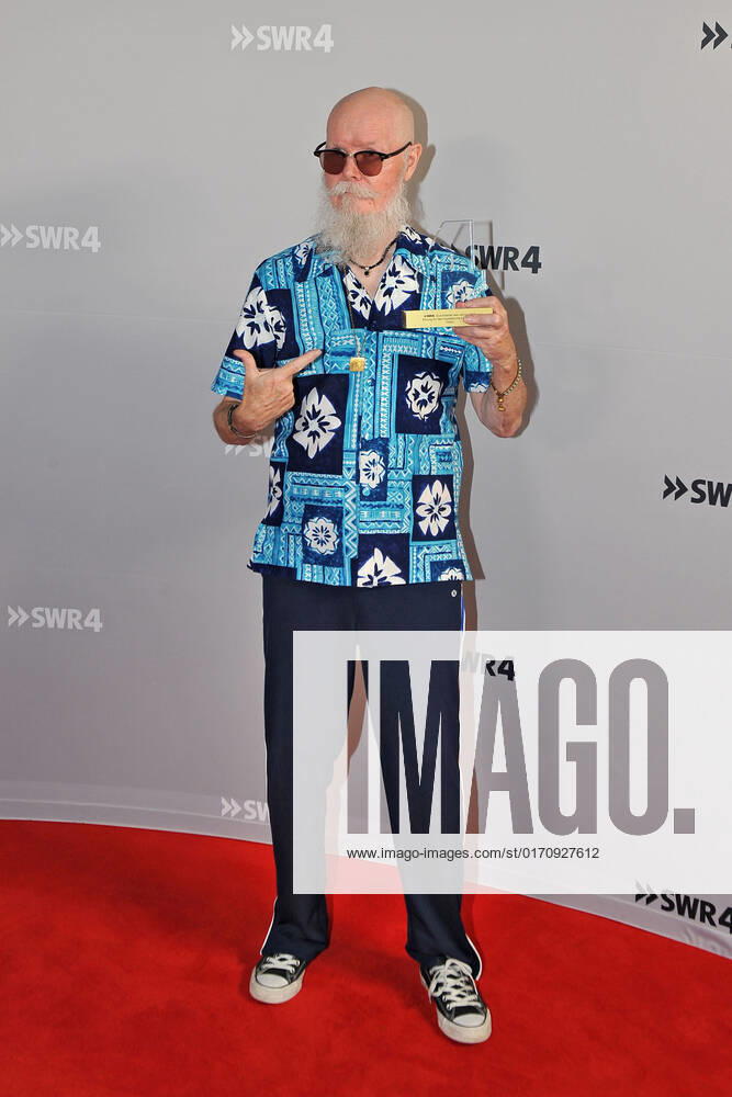 SWR 4: Gläserne 4 . Sänger Harpo ( Jan Svensson ) anläßlich der Verleihung der Gläserne 4 vom SWR 4 am 14.10.2022 in der Phoenixhalle im Römerkastell Stuttgart. 20221014MWI44949