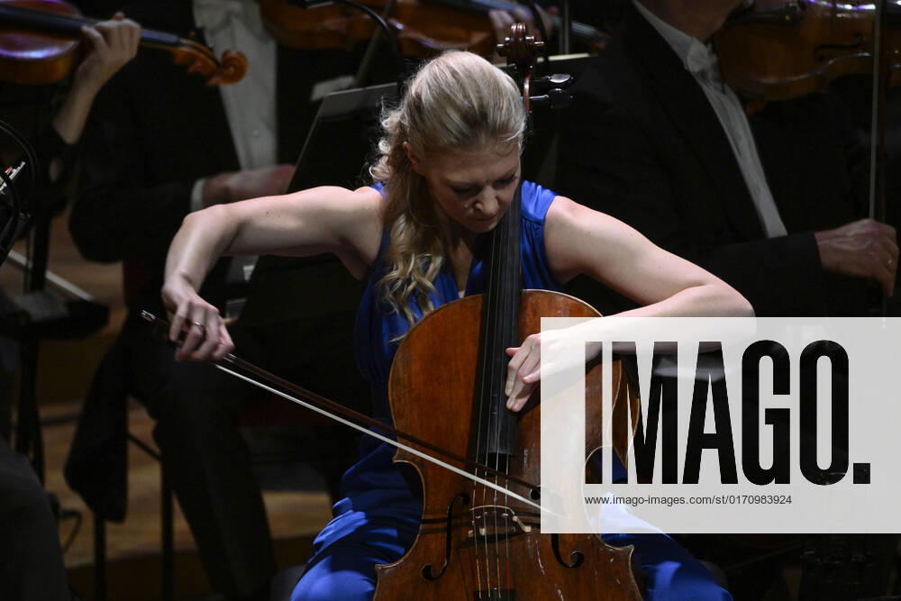 STOCKHOLM 20221018 Cellist Amalie Stalheim during the awarding of the Birgit Nilsson Prize at the Concert Hall on Tuesday evening Stockholm Sweden