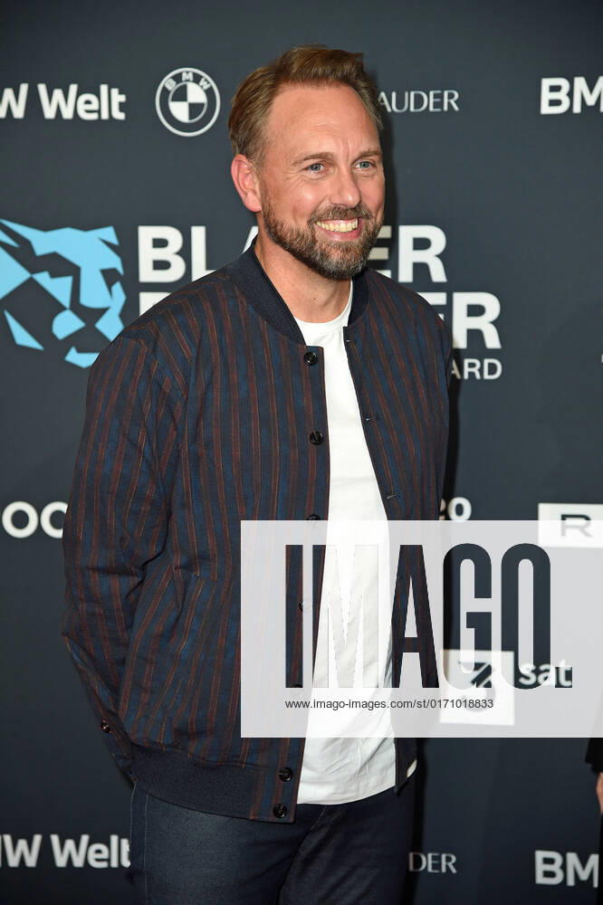 Steven Gaetjen bei der Preisverleihung Blauer Panther TV & Streaming Award in der BMW-Welt in München am 19.10.2022