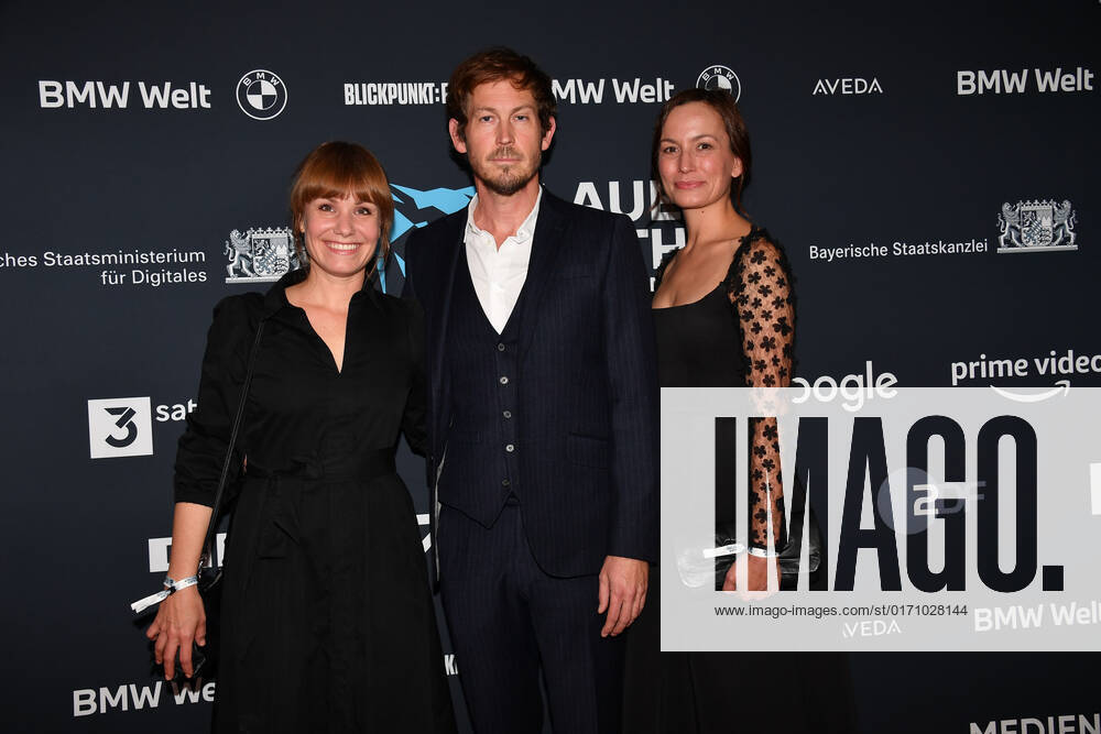 Stefan Murr und Kathrin Ana Stahl Verleihung Blauer Panther - TV & Streaming Award 2022 Ehrung, Auszeichnung, Preis BMW Welt München 19. Oktober 2022