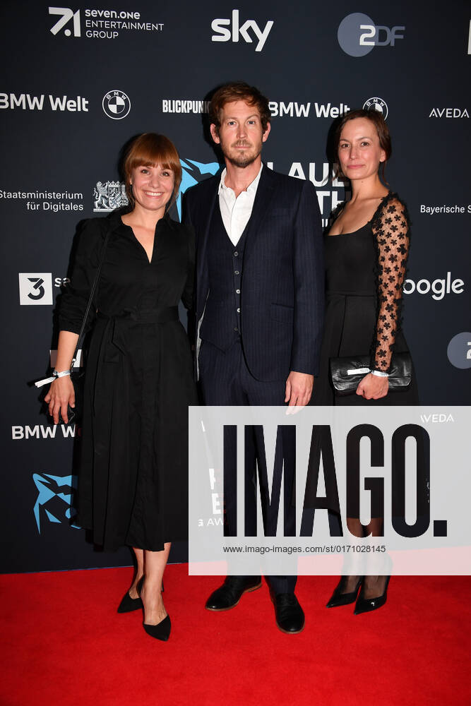 Stefan Murr und Kathrin Ana Stahl Verleihung Blauer Panther - TV & Streaming Award 2022 Ehrung, Auszeichnung, Preis BMW Welt München 19. Oktober 2022