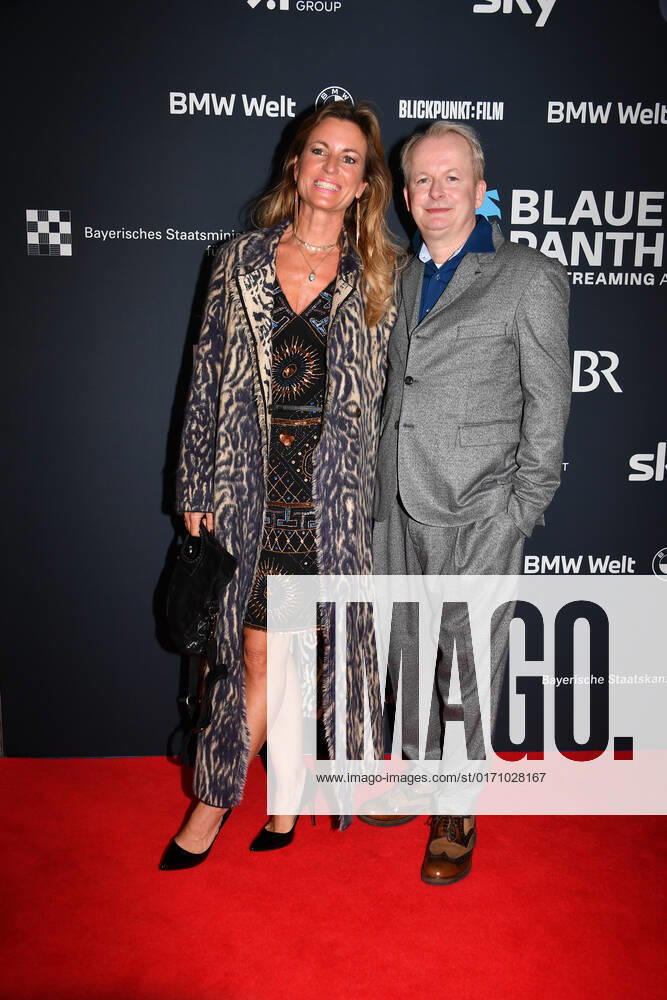 Rüdiger Bach und Franziska Verleihung Blauer Panther - TV & Streaming Award 2022 Ehrung, Auszeichnung, Preis BMW Welt München 19. Oktober 2022