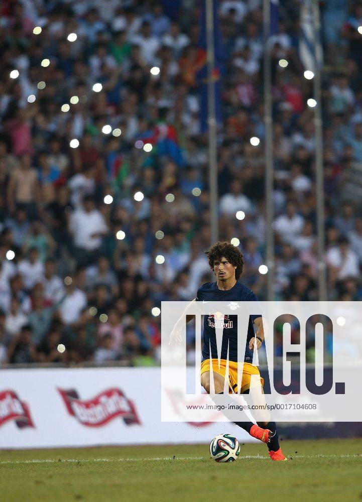 SOCCER - CL, Qarabag vs RBS BAKU,AZERBAIJAN,30.JUL.14 - SOCCER - UEFA Champions League, qualifying, Qarabag Agdam FK vs Red Bull Salzburg. Image shows Andre Ramalho (RBS).