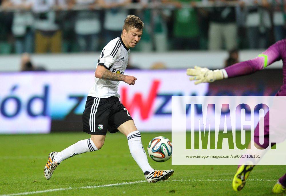 Torjubel JAKUB KOSECKI CL Quali Legia Warsaw - Celtic Glasgow Torjubel JAKUB KOSECKI 20140730LUK150