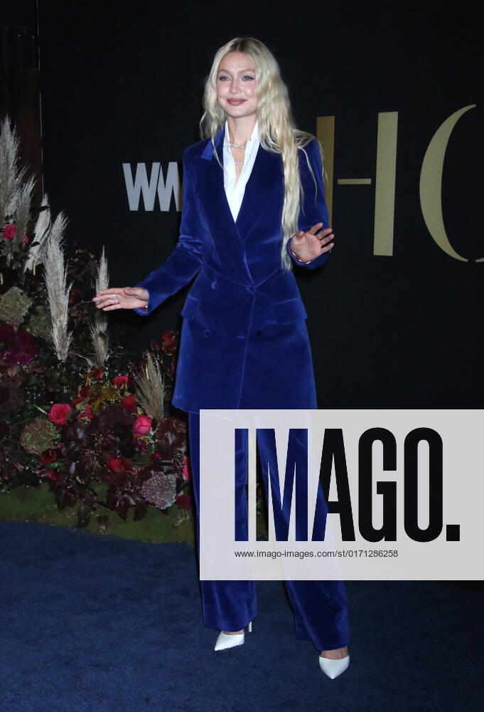 NEW YORK, NY- OCTOBER 25: Gigi Hadid at the WWD 2022 Honors Awards at Cipriani South Street in New York City on October 25, 2022.