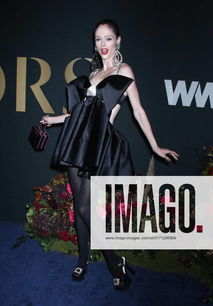 NEW YORK, NY- OCTOBER 25: Coco Rocha at the WWD 2022 Honors Awards at Cipriani South Street in New York City on October 25, 2022.