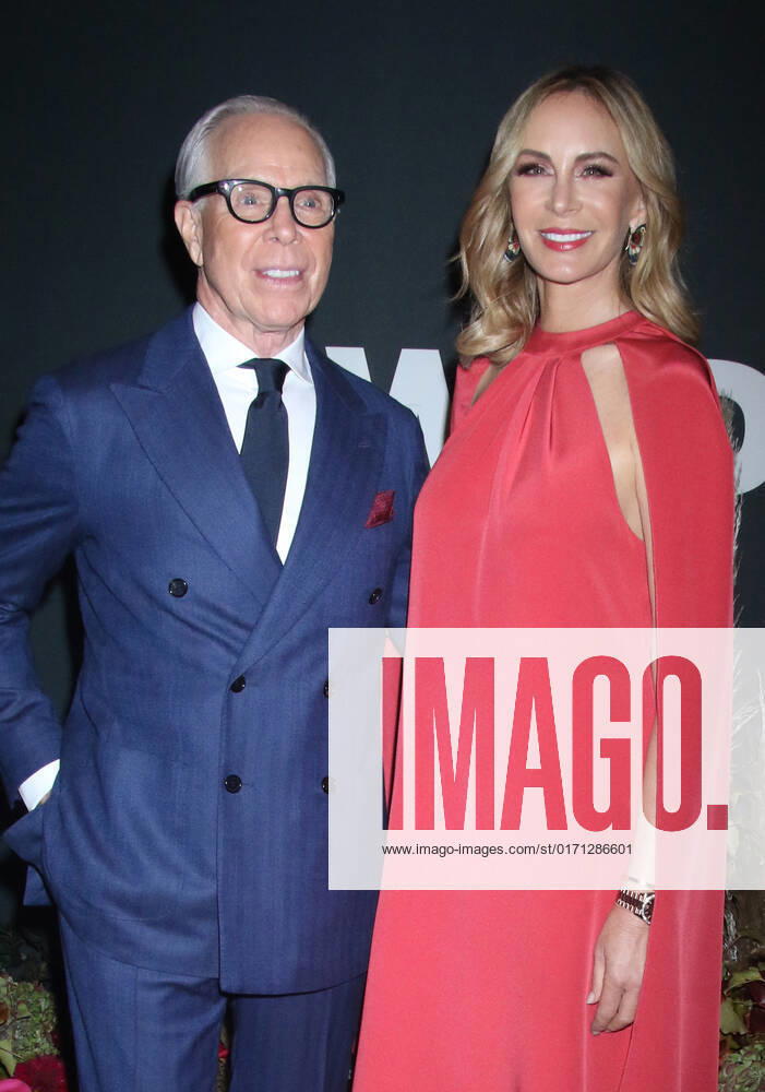 NEW YORK, NY- OCTOBER 25: Tommy Hilfiger and Dee Ocleppo Hilfiger at the WWD 2022 Honors Awards at Cipriani South Street in New York City on October 25, 2022.