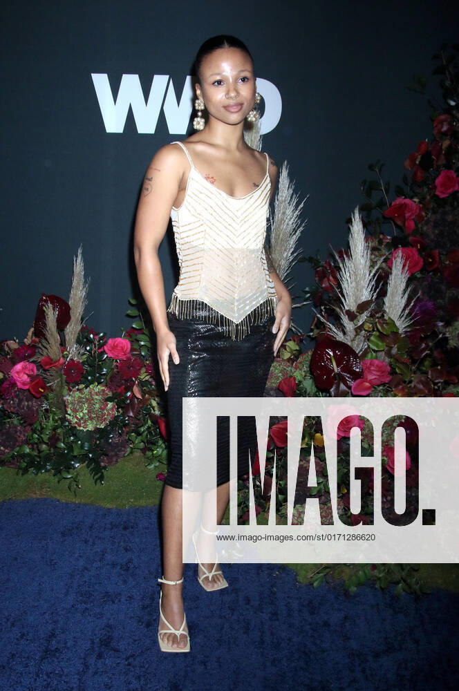 NEW YORK, NY- OCTOBER 25: Myha la Herrold at the WWD 2022 Honors Awards at Cipriani South Street in New York City on October 25, 2022.