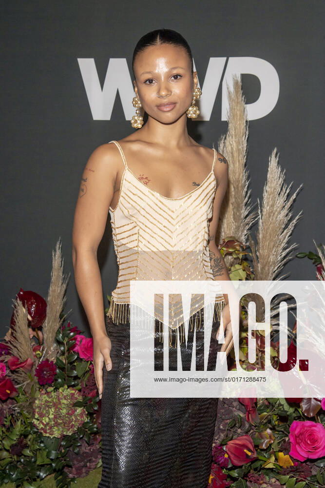 Myha la Herrold attends the 2022 WWD Honors at Cipriani South Street in New York City. New York United States - ZUMAs197 20221025_zaa_s197_311