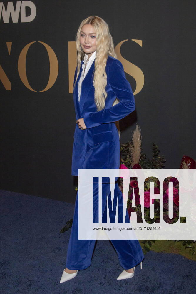 Gigi Hadid attends 2022 WWD Honors at Cipriani South Street in New York City. New York United States - ZUMAs197 20221025_zaa_s197_348