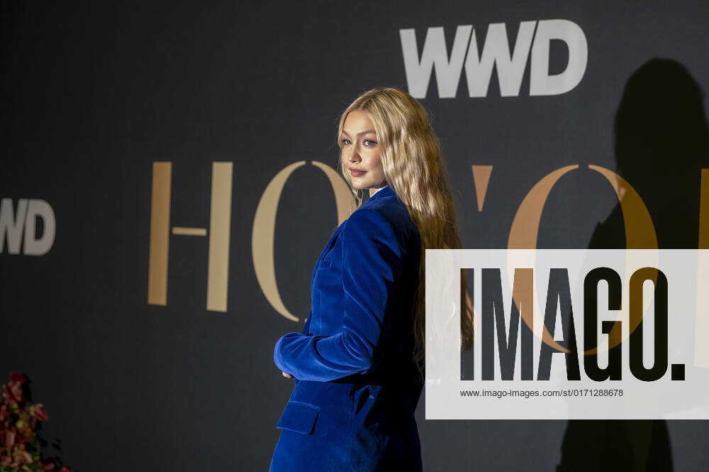 Gigi Hadid attends 2022 WWD Honors at Cipriani South Street in New York City. New York United States - ZUMAs197 20221025_zaa_s197_340