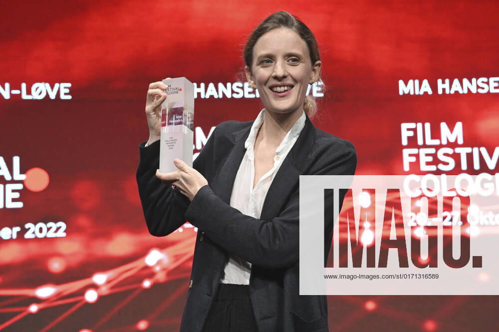 Mia Hansen-Löve bei der Verleihung der Film Festival Cologne Awards auf dem 32. Film Festival Cologne 2022 im E-Werk. Köln