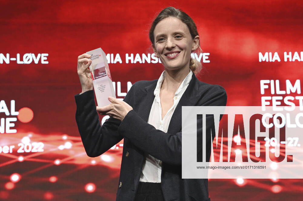 Mia Hansen-Löve bei der Verleihung der Film Festival Cologne Awards auf dem 32. Film Festival Cologne 2022 im E-Werk. Köln