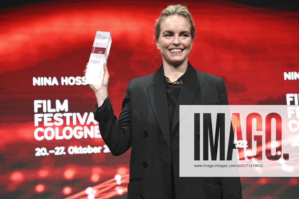 Nina Hoss bei der Verleihung der Film Festival Cologne Awards auf dem 32. Film Festival Cologne 2022 im E-Werk. Köln