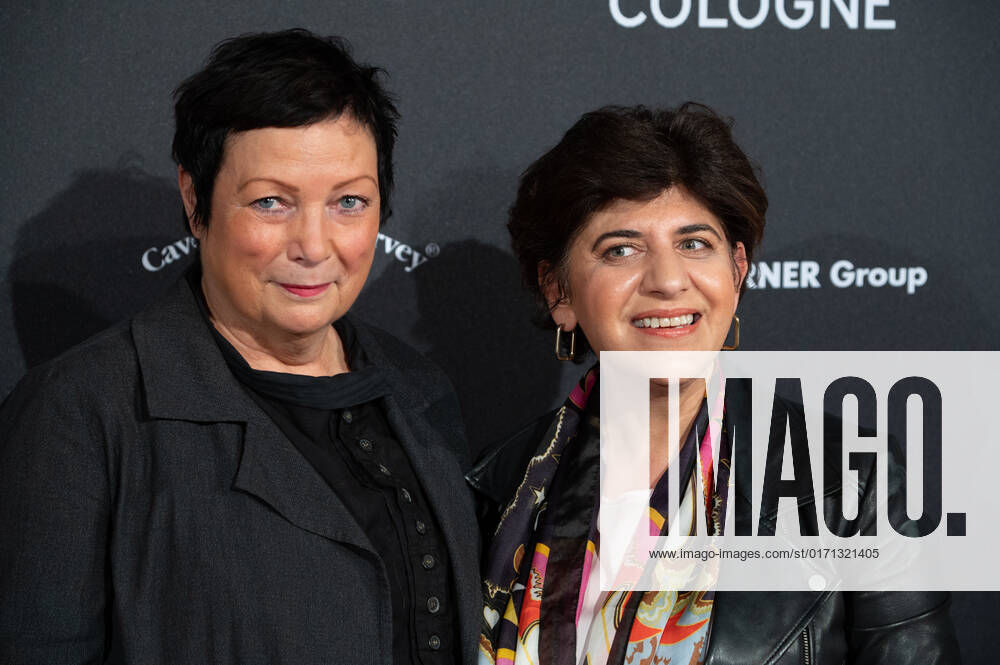 V.l. Martina RICHTER, Leiterin des Fil Festivals Cologne, Berivan AYMAZ, MdL, Buendnis 90 die Gruenen, 2. stellvertretende Praesidentin des Landtags NRW, Roter Teppich, Red Carpet Show, Ankunft, arrival, Film Festival Cologne awards in Koeln