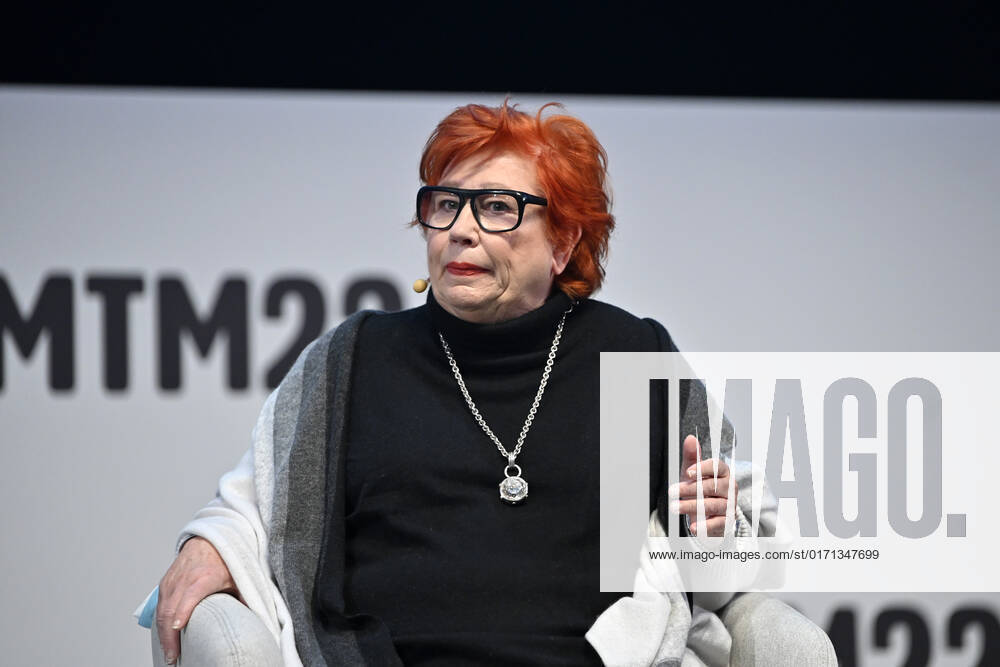 TV-Richterin Barbara Salesch redet bei den Medientage München im ICM. München, 18.10.2022 Bayern Deutschland