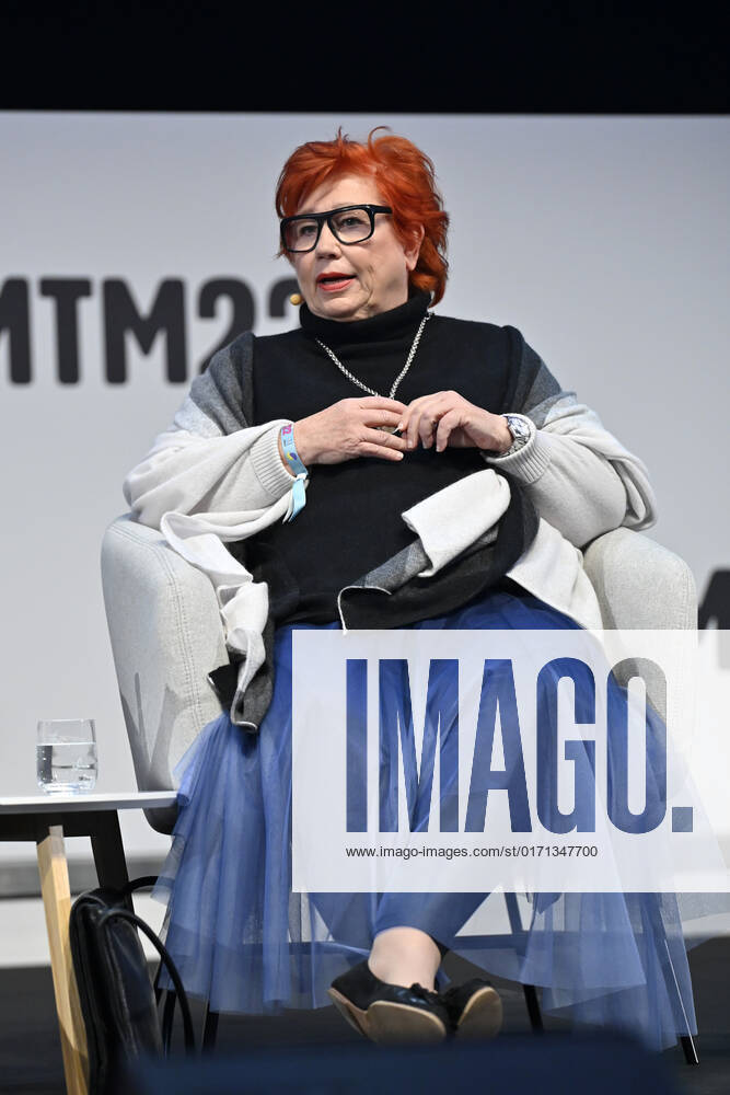 TV-Richterin Barbara Salesch redet bei den Medientage München im ICM. München, 18.10.2022 Bayern Deutschland