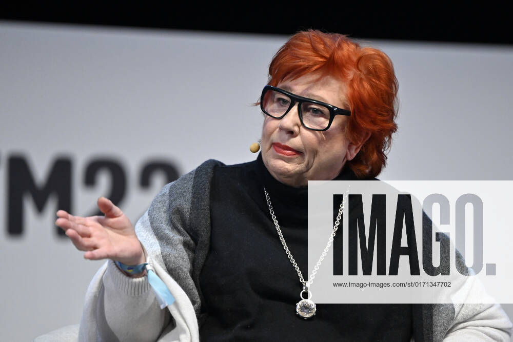 TV-Richterin Barbara Salesch redet bei den Medientage München im ICM. München, 18.10.2022 Bayern Deutschland