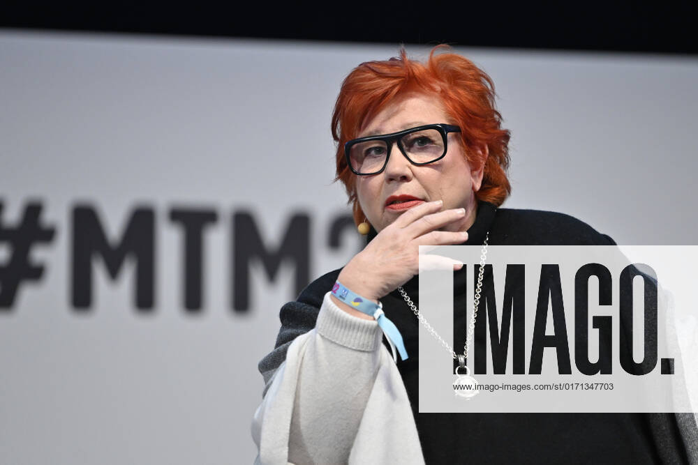 TV-Richterin Barbara Salesch redet bei den Medientage München im ICM. München, 18.10.2022 Bayern Deutschland