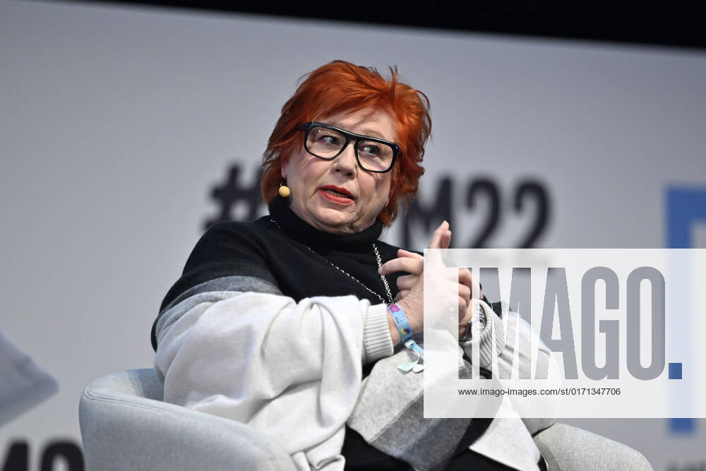 TV-Richterin Barbara Salesch redet bei den Medientage München im ICM. München, 18.10.2022 Bayern Deutschland