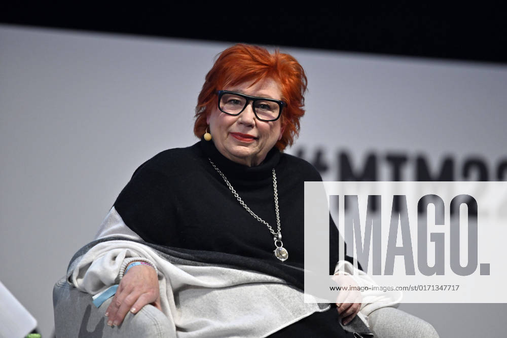 TV-Richterin Barbara Salesch redet bei den Medientage München im ICM. München, 18.10.2022 Bayern Deutschland