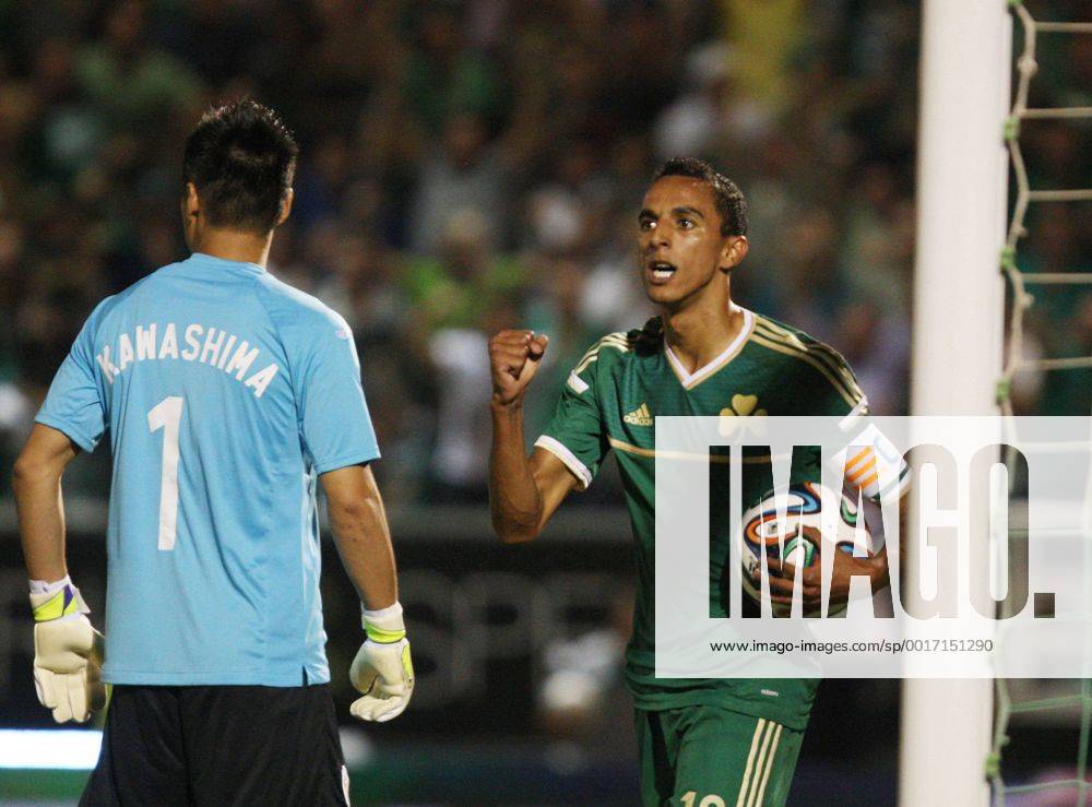 20140805 - LIEGE, BELGIUM: Panathinaikos Konstantino Triantafyllopoulos celebrates after he scored a goal at the return leg match between Greek soccer team Panathinaikos and Belgian first league soccer team Standard de Liege in the third qualifying round of the UEFA Champions League competition, Tuesday 05 August 2014, in Athens. The first leg match resulted in a 0-0 draw. ACTIONxIMAGE 04273257