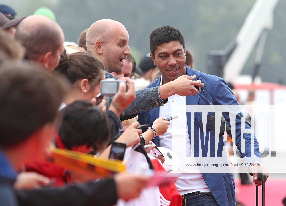 Fussball, Benefizspiel, Tag der Legenden 2014, Team Hamburg - Team Deutschland, St. Pauli, Millerntorstadion, Giovanne Elber