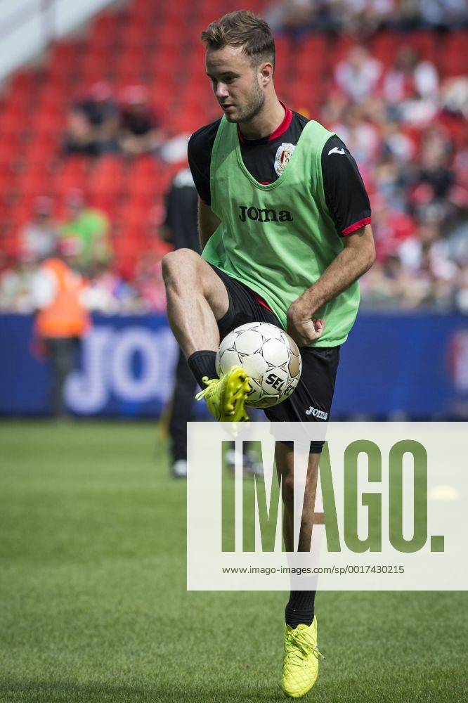 - LIEGE, BELGIUM: Standard d Francois Marquet pictured during the family day of Belgian first division soccer team Standard de Liege, Sunday 07 September 2014. JASPERxJACOBS 04309879