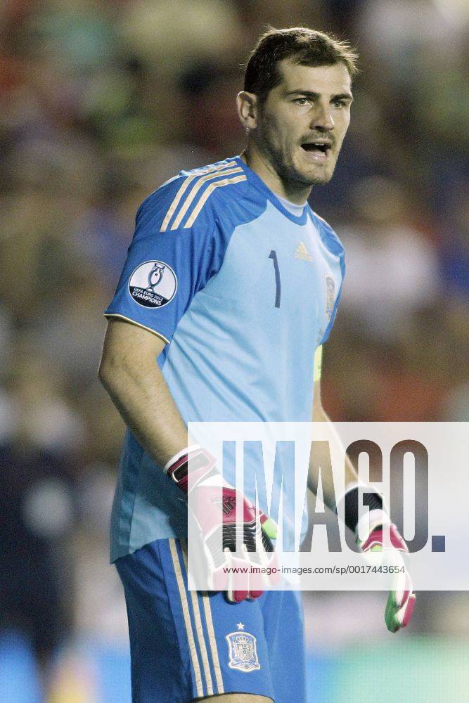 Spain s Iker Casillas during 15th UEFA European Championship Qualifying Round match. September 8,2014. (2014090888)
