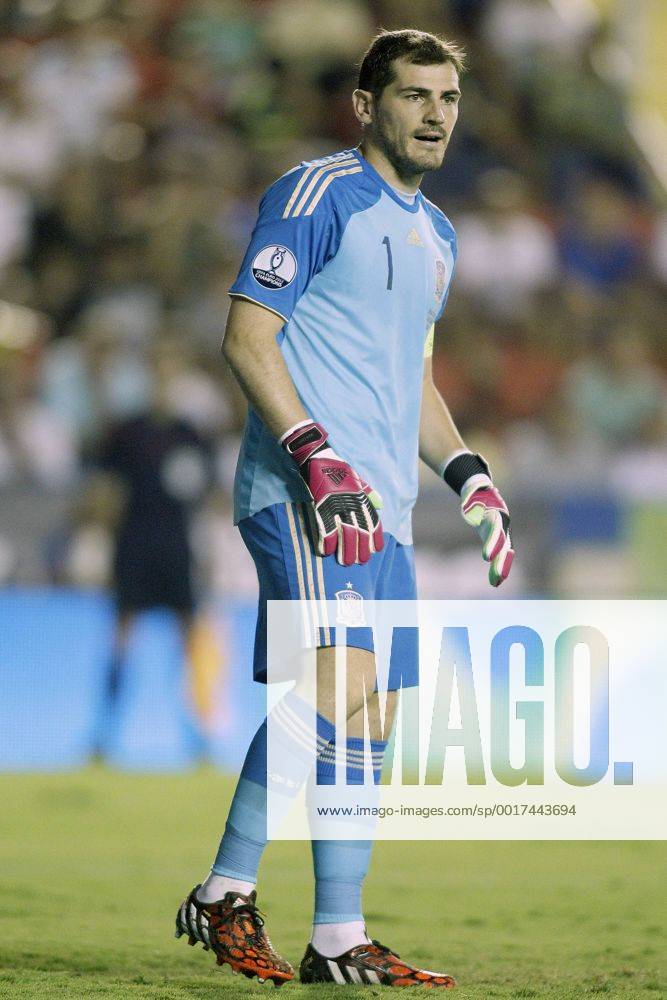 Spain s Iker Casillas during 15th UEFA European Championship Qualifying Round match. September 8,2014. (2014090889)