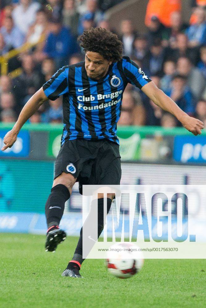 - BRUGGE, BELGIUM: Club s Felipe Gedoz De Conceicao fight for the ball during the Jupiler Pro League match between Club Brugge and Kortrijk, in Brugge, Sunday 21 September 2014, on the eighth day of the Belgian soccer championship. KURTxDESPLENTER 04320696