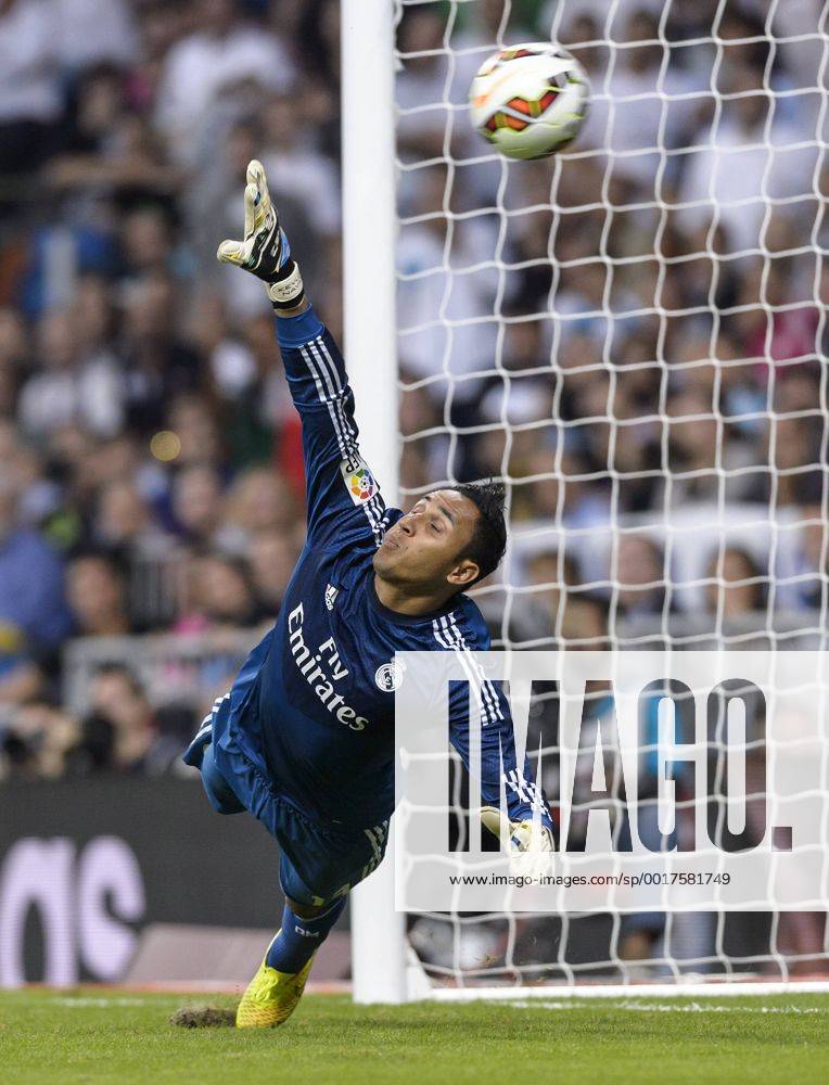 League BBVA match played between Real Madrid and FC Elche. In this picture, Keylor Navas. GxSOUTOx