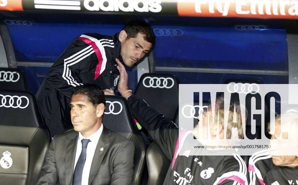 League BBVA match played between Real Madrid and FC Elche. In this picture, Iker Casillas in the bench. A.xGARCIAx