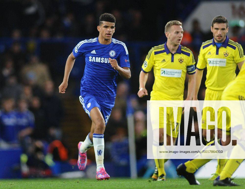 Football - 2014 2015 Champions League - Group G: Chelsea vs. Maribor Chelsea s Dominic Solanke at Stamford Bridge. COLORSPORT ANDREW COWIE