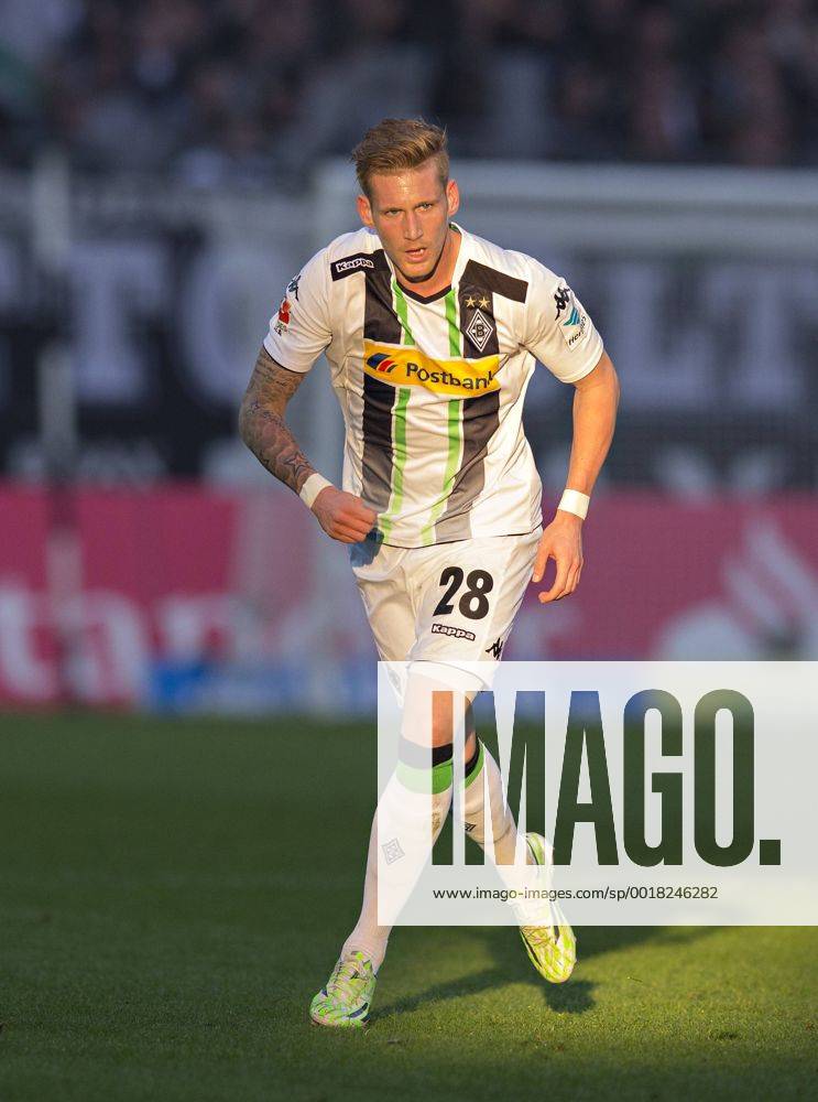 Mönchengladbach, 22.11.2014, Borussia Park Andre Hahn (BMG) VfL Borussia Mönchengladbach - Eintracht Frankfurt mm
