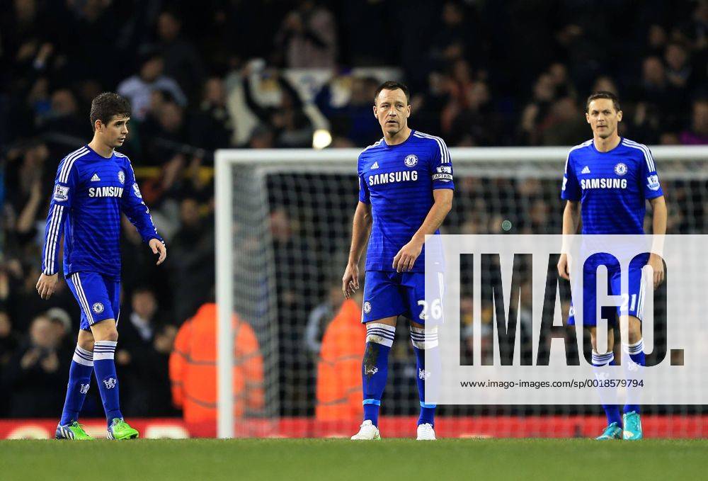 Chelsea s John Terry looks on dejected after going 3-1 down Barclays Premier League - Tottenham Hotspur vs Chelsea - White Hart Lane - England - 1st January 2015 - Picture David Klein Sportimage .
