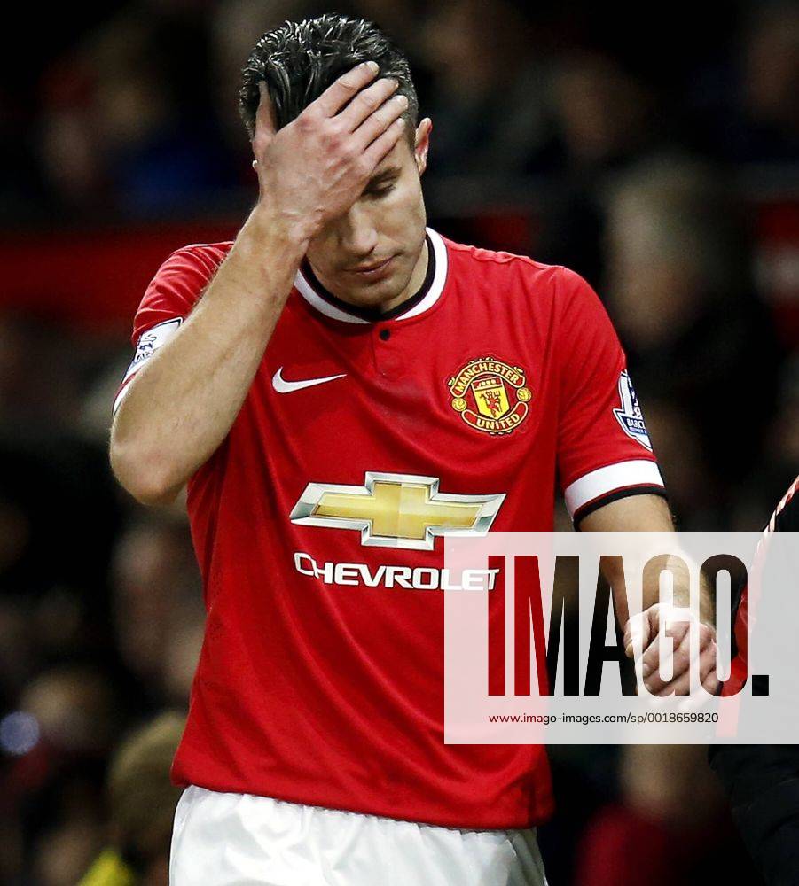 Robin van Persie of Manchester United ManU during the Barclays Premier League match between Manchester United and Southampton at Old Trafford on January 11, 2015 in Manchester, England. Manchester United v Southampton Premier League 2014 2015 IVx 3422487