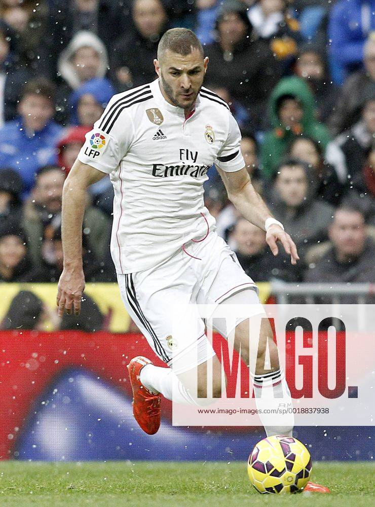 Real Madrid s Karim Benzema during La Liga match.January 31,2015. (20150131148)