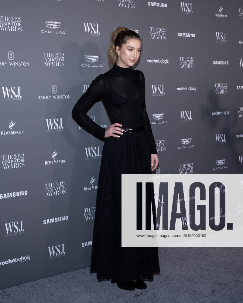 Eve Jobs arrives on the red carpet for the WSJ. Magazine Innovator Awards at the Museum of Modern Art in New York City on Wednesday, November 2, 2022. 1 NYP20221102518 GabrielexHoltermann