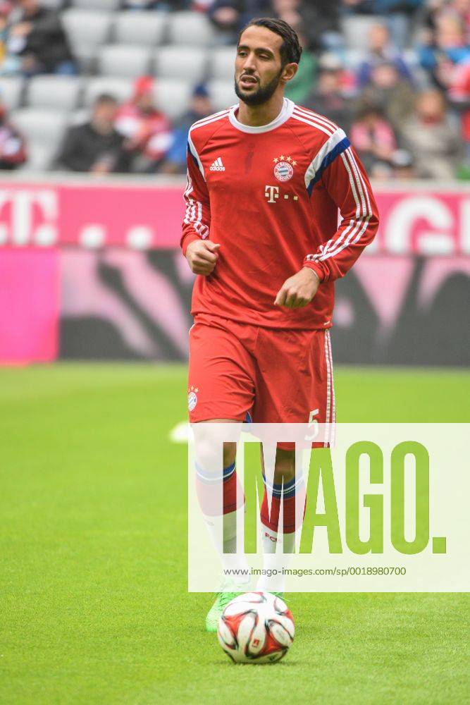 Samstag 14.02.2015, 1. Bundesliga, Saison 2014 2015, 21. Spieltag , FC Bayern Muenchen - Hamburger SV, Hamburg, HSV, Medhi BENATIA (FC Bayern Muenchen) 5 DeFodi09-503-00478
