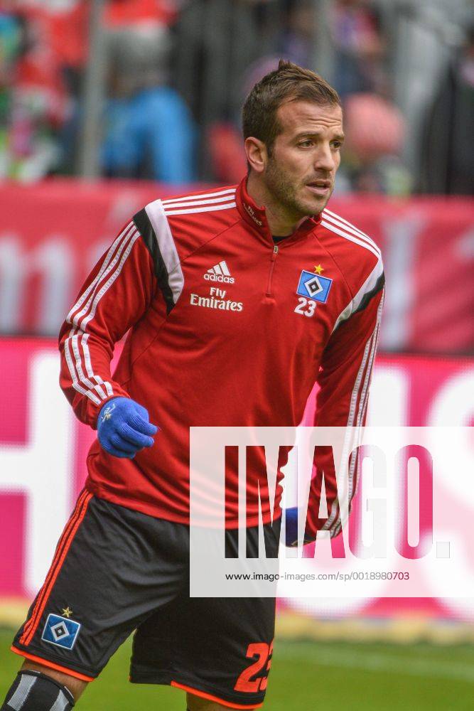 Samstag 14.02.2015, 1. Bundesliga, Saison 2014 2015, 21. Spieltag , FC Bayern Muenchen - Hamburger SV, Hamburg, HSV, Rafael VAN DRR VAART (Hamburger SV) 23 DeFodi09-503-00484