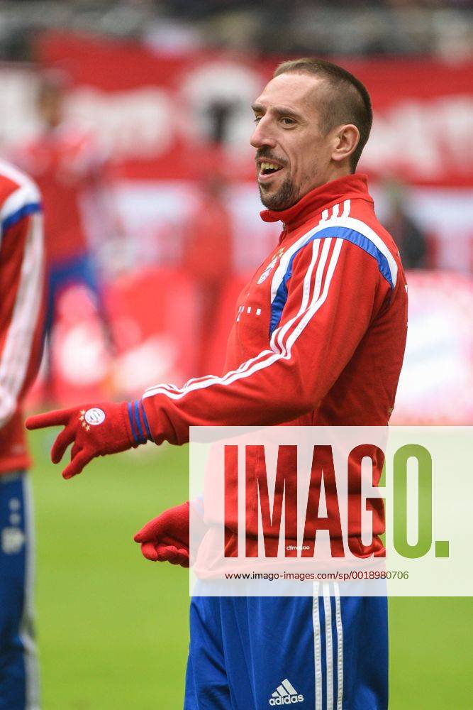 Samstag 14.02.2015, 1. Bundesliga, Saison 2014 2015, 21. Spieltag , FC Bayern Muenchen - Hamburger SV, Hamburg, HSV, Franck RIBERY (FC Bayern Muenchen) 7 DeFodi09-503-00487