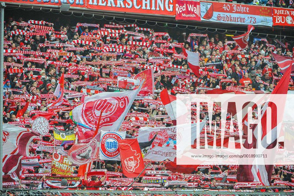 Samstag 14.02.2015, 1. Bundesliga, Saison 2014 2015, 21. Spieltag , FC Bayern Muenchen - Hamburger SV, Hamburg, HSV, Die Bayernfans DeFodi09-503-00492
