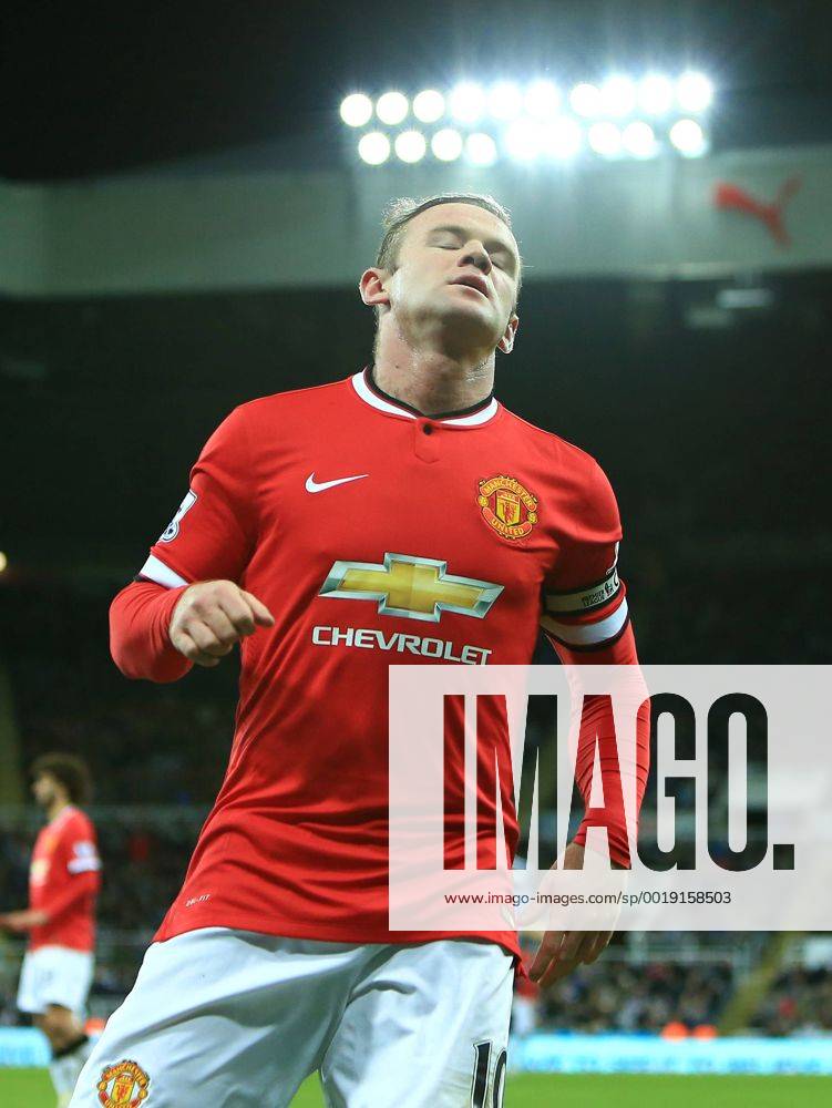 Wayne Rooney of Manchester United ManU looks dejected - Newcastle United vs. Manchester United ManU - Barclay s Premier League - St James Park - Newcastle - 04 03 2015 Pic PhilipxOldham Sportimage .